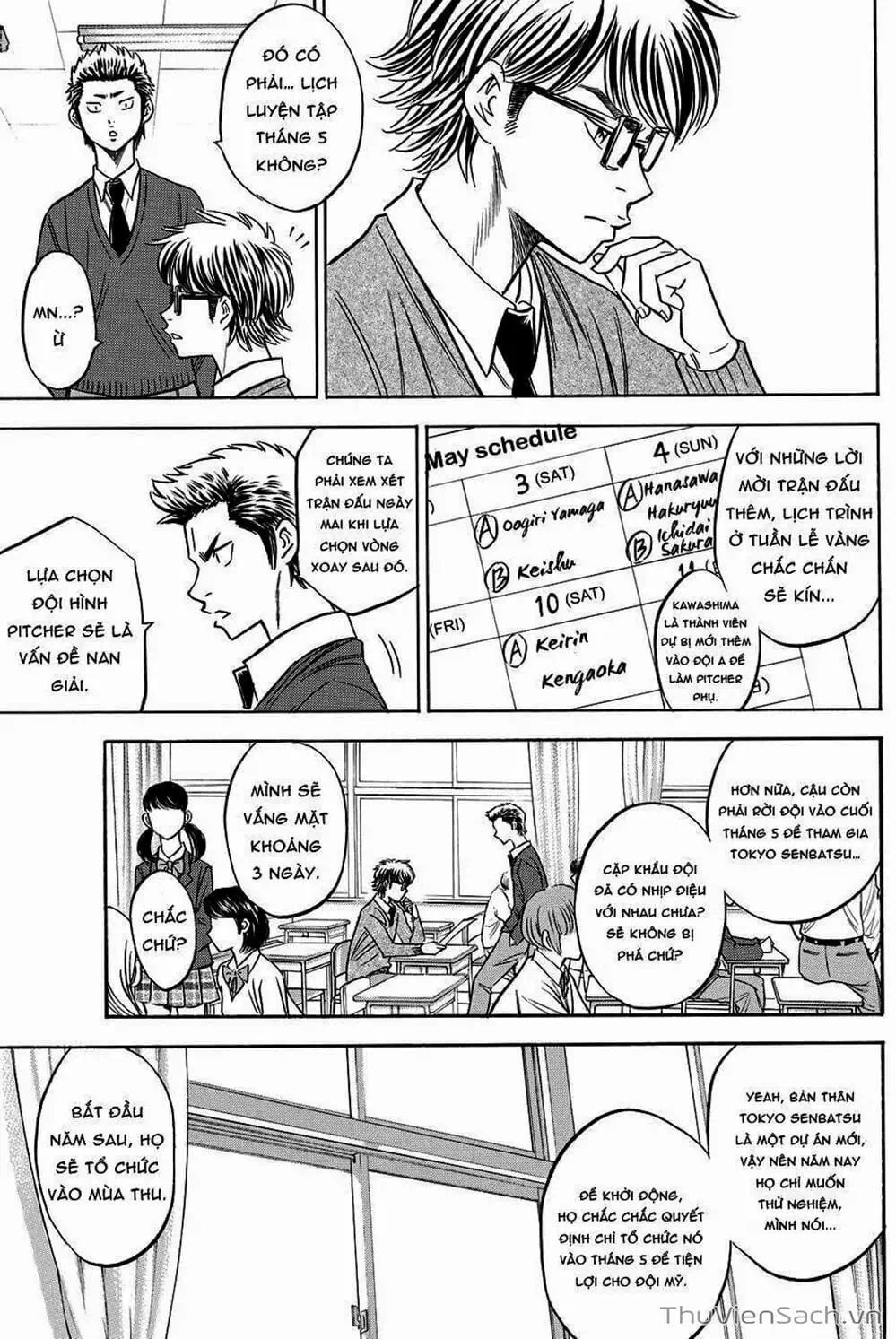 Truyện Tranh Đội Bóng Chày Siêu Đẳng - Ace Of Diamond trang 5