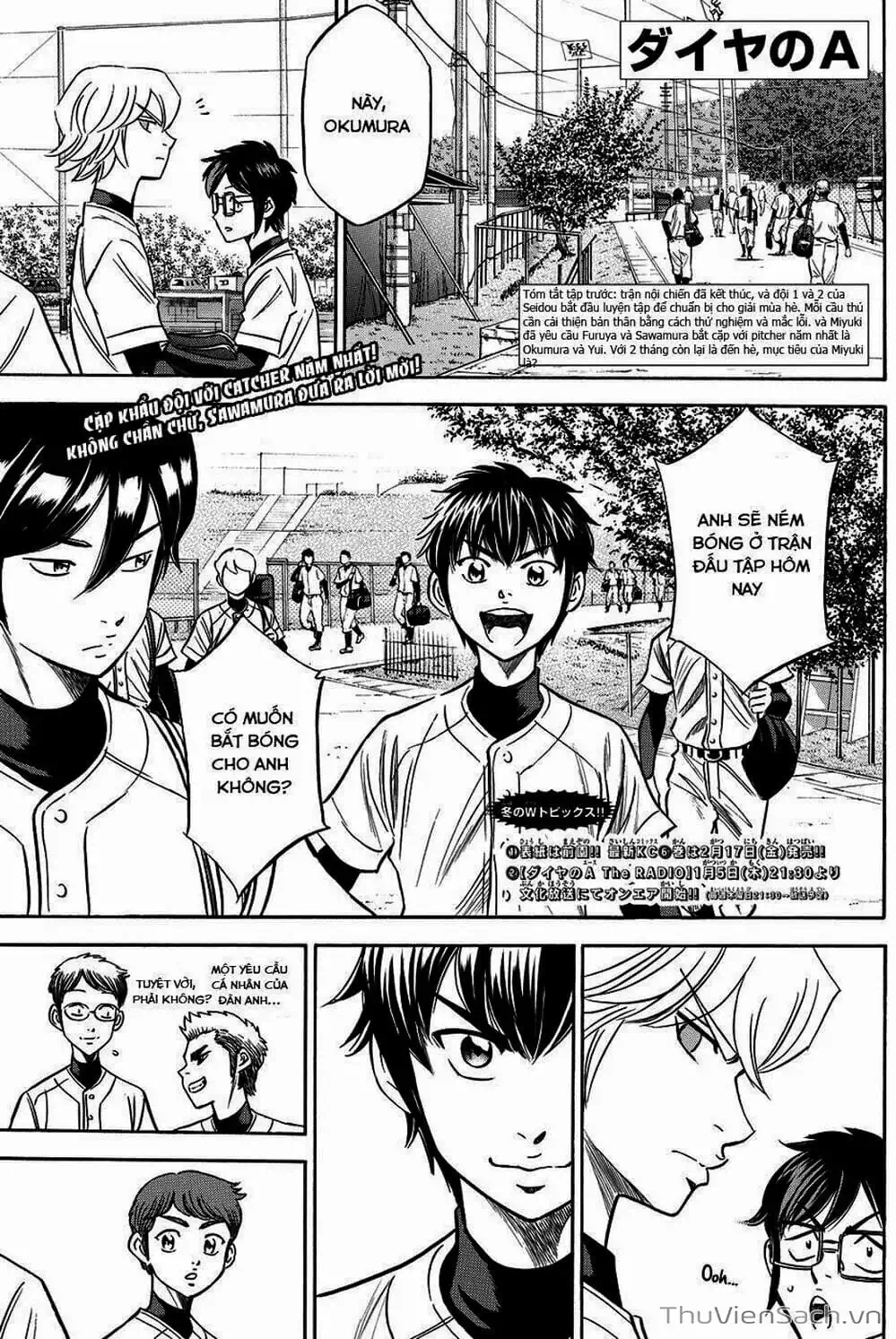 Truyện Tranh Đội Bóng Chày Siêu Đẳng - Ace Of Diamond trang 5