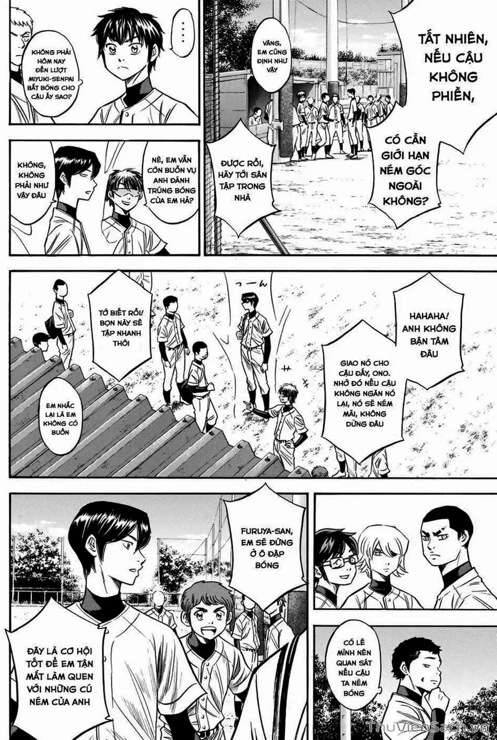 Truyện Tranh Đội Bóng Chày Siêu Đẳng - Ace Of Diamond trang 5