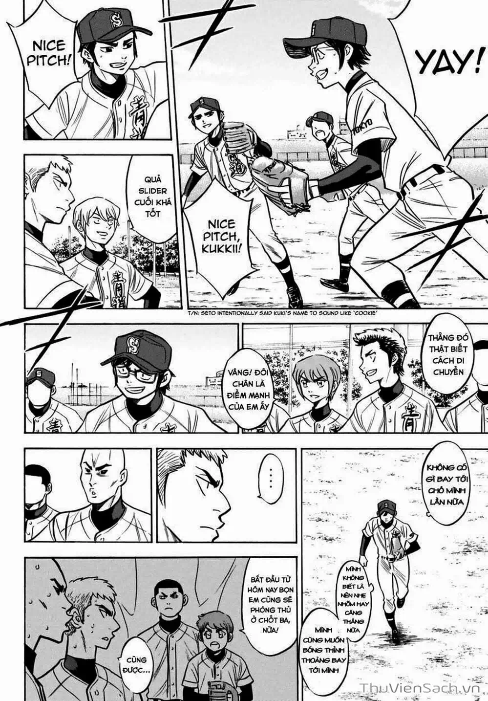 Truyện Tranh Đội Bóng Chày Siêu Đẳng - Ace Of Diamond trang 5