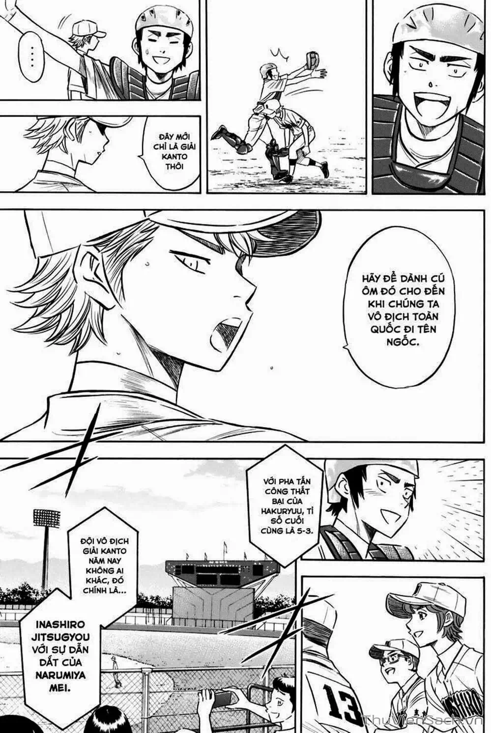 Truyện Tranh Đội Bóng Chày Siêu Đẳng - Ace Of Diamond trang 5