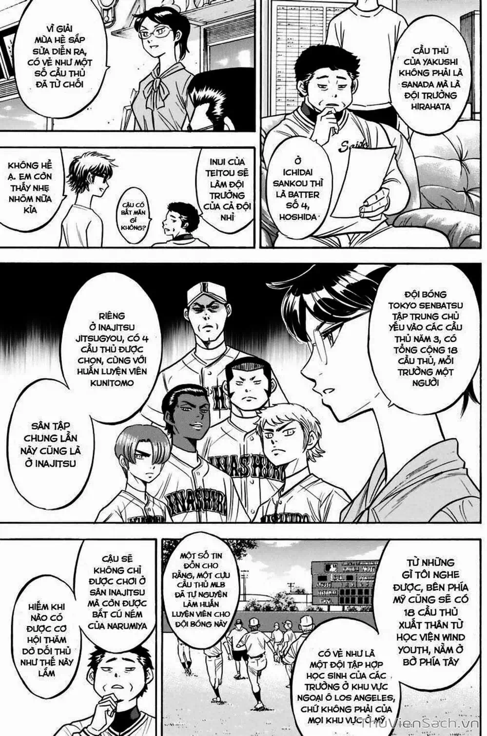 Truyện Tranh Đội Bóng Chày Siêu Đẳng - Ace Of Diamond trang 5