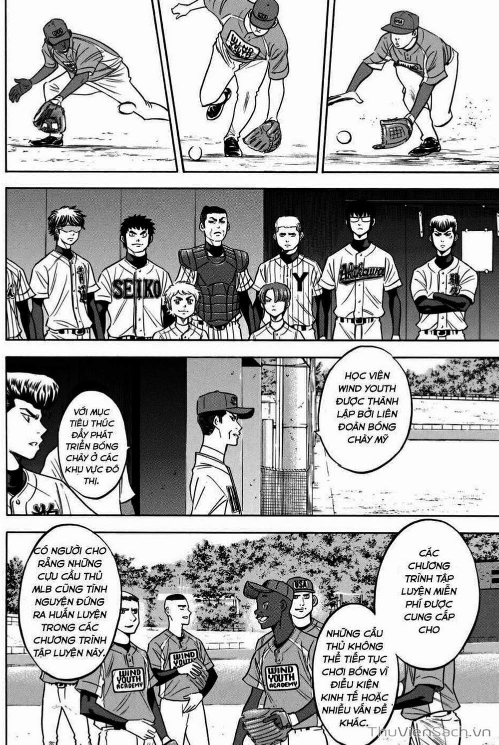 Truyện Tranh Đội Bóng Chày Siêu Đẳng - Ace Of Diamond trang 5
