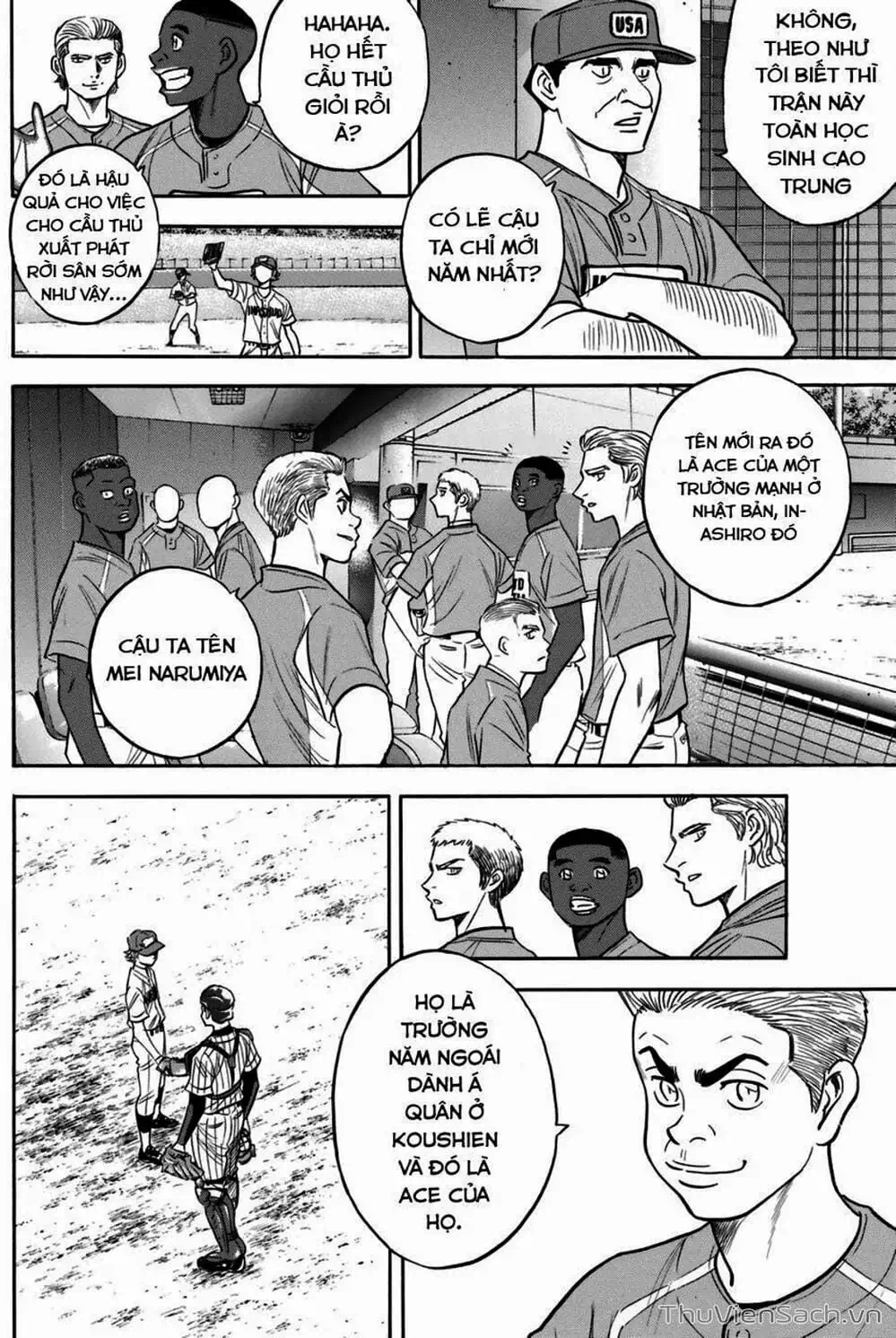 Truyện Tranh Đội Bóng Chày Siêu Đẳng - Ace Of Diamond trang 5