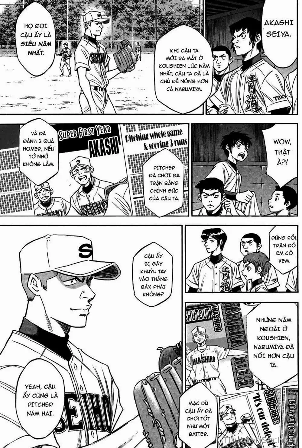 Truyện Tranh Đội Bóng Chày Siêu Đẳng - Ace Of Diamond trang 5