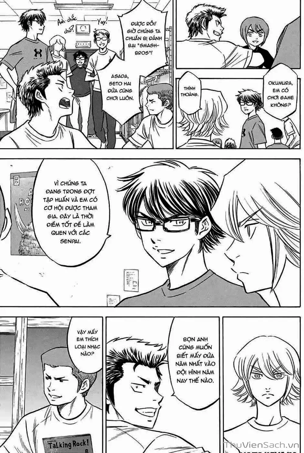 Truyện Tranh Đội Bóng Chày Siêu Đẳng - Ace Of Diamond trang 5