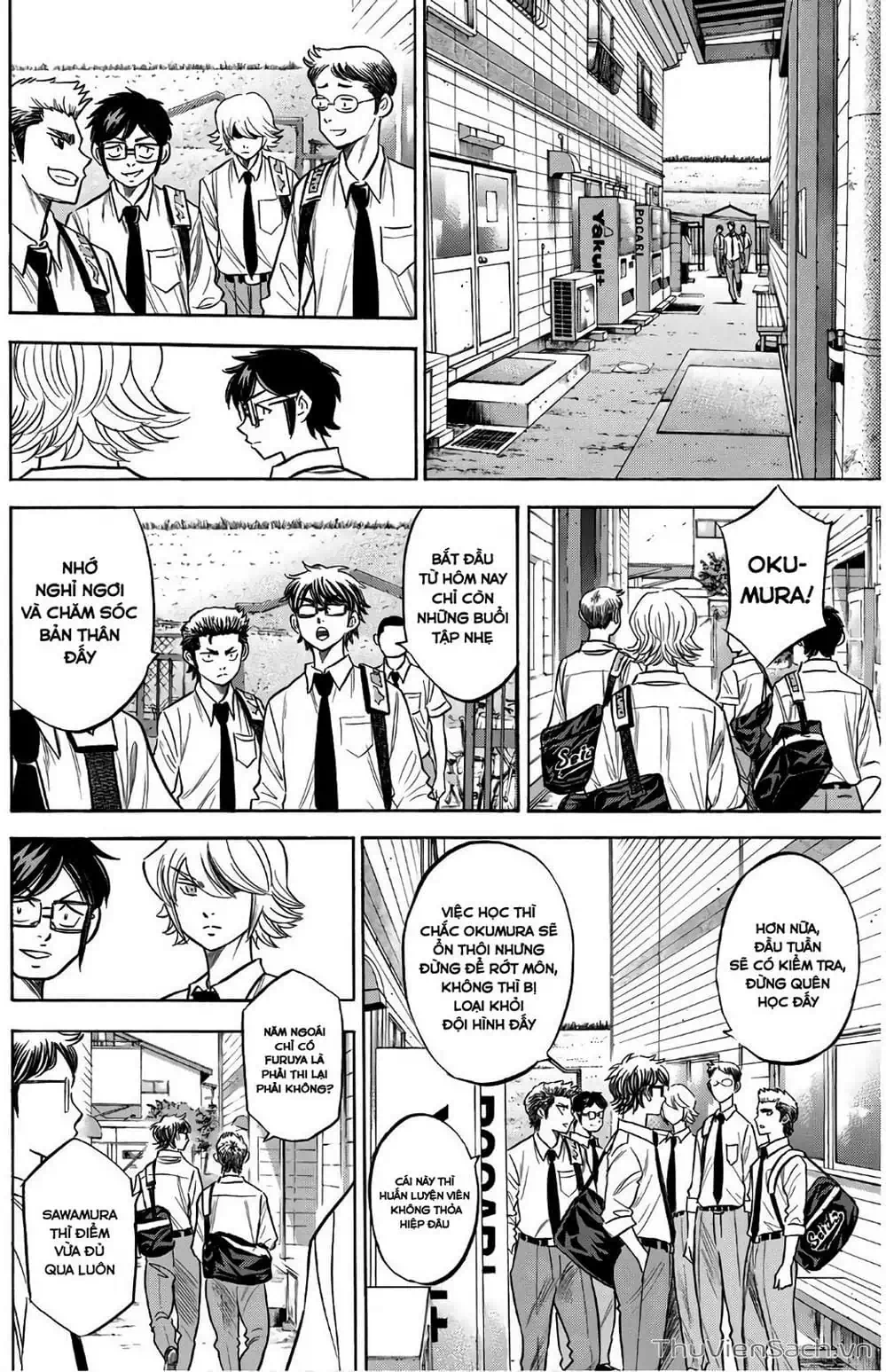 Truyện Tranh Đội Bóng Chày Siêu Đẳng - Ace Of Diamond trang 5