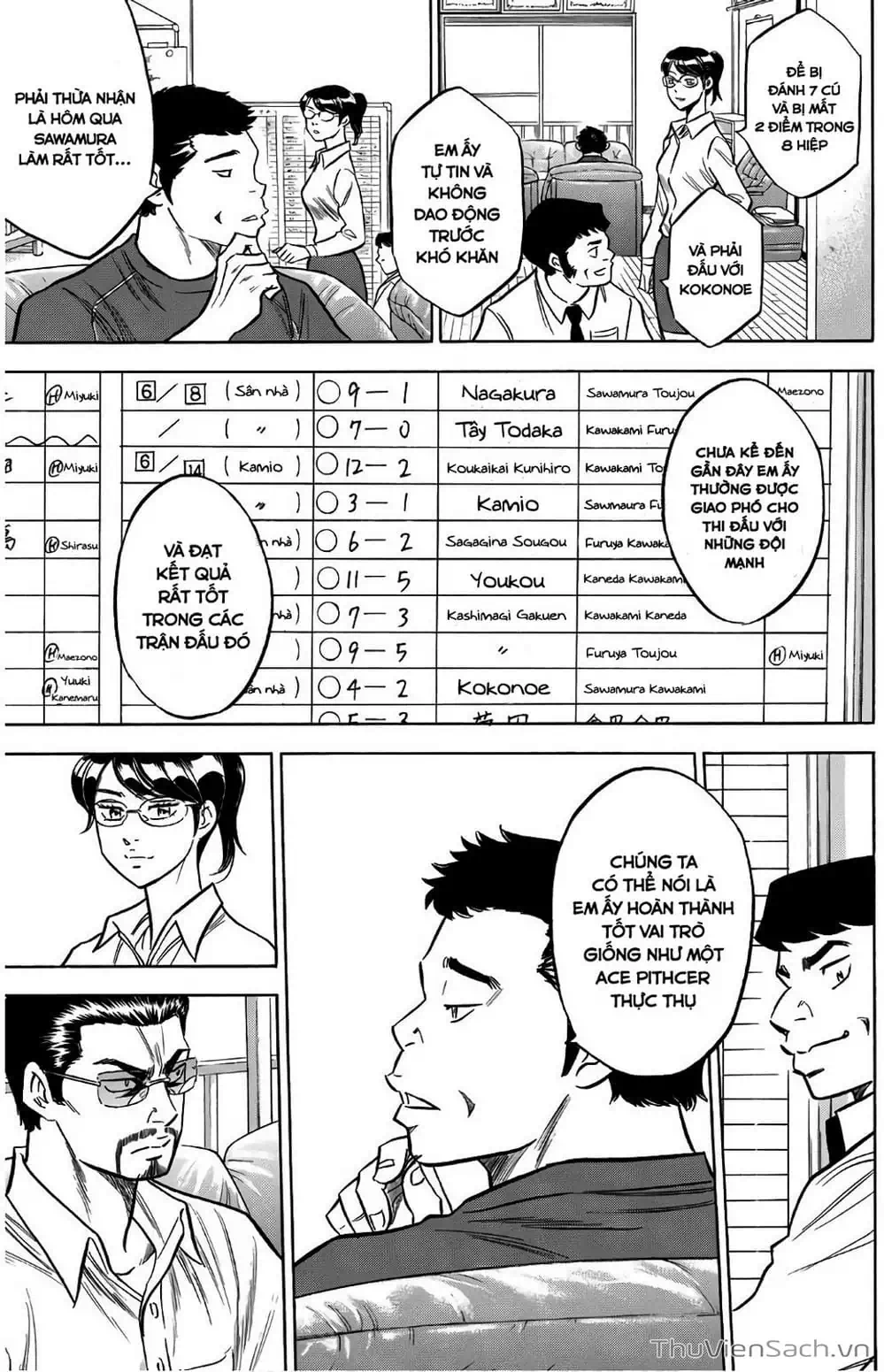 Truyện Tranh Đội Bóng Chày Siêu Đẳng - Ace Of Diamond trang 5