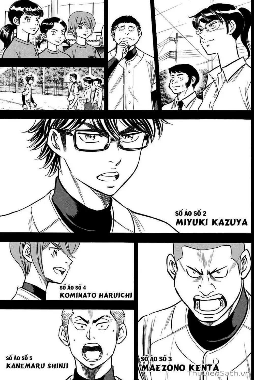 Truyện Tranh Đội Bóng Chày Siêu Đẳng - Ace Of Diamond trang 5