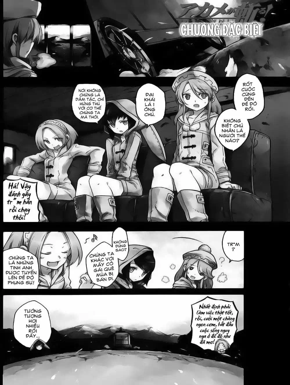 Truyện Tranh Xích Nhãn Sát Thủ - Akame Ga Kill! trang 7