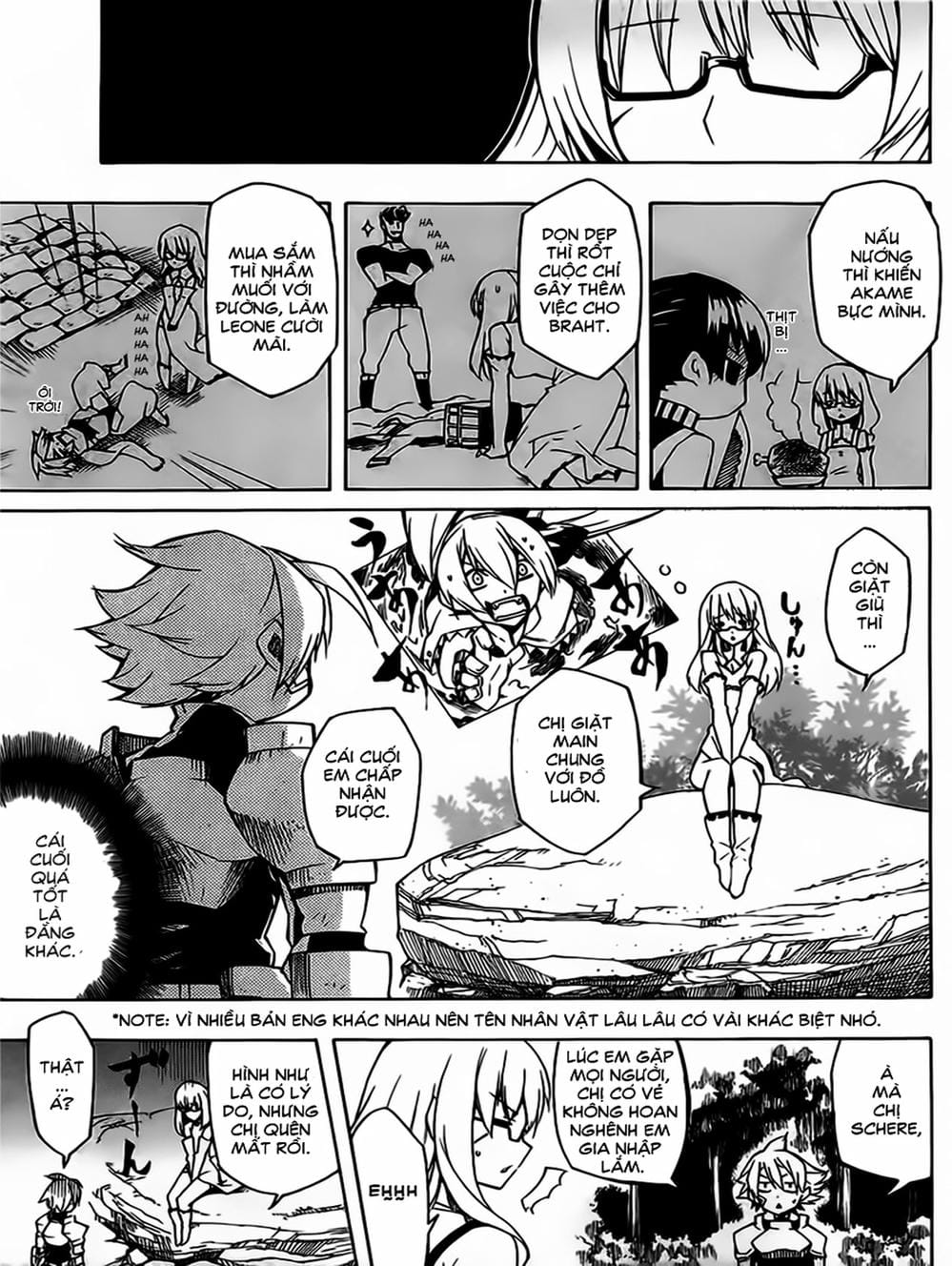 Truyện Tranh Xích Nhãn Sát Thủ - Akame Ga Kill! trang 7