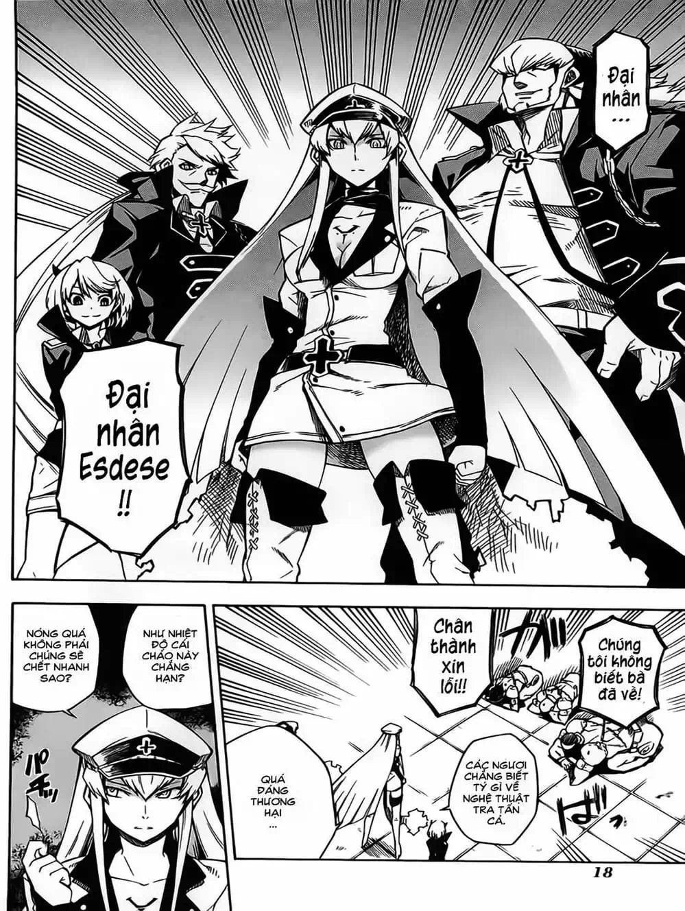 Truyện Tranh Xích Nhãn Sát Thủ - Akame Ga Kill! trang 7