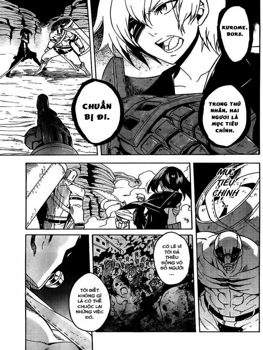 Truyện Tranh Xích Nhãn Sát Thủ - Akame Ga Kill! trang 7