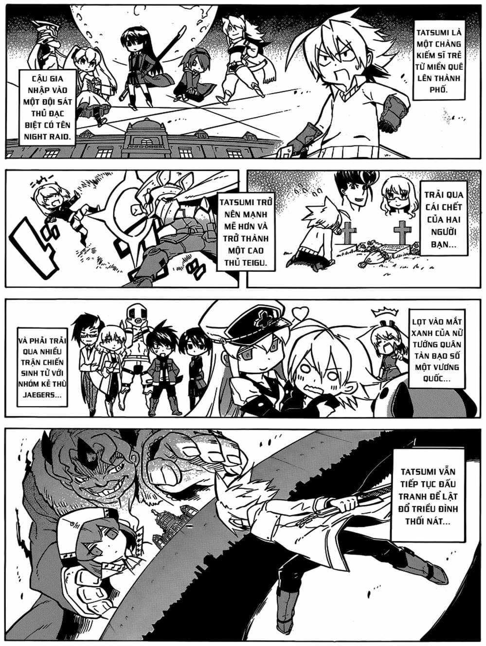 Truyện Tranh Xích Nhãn Sát Thủ - Akame Ga Kill! trang 7