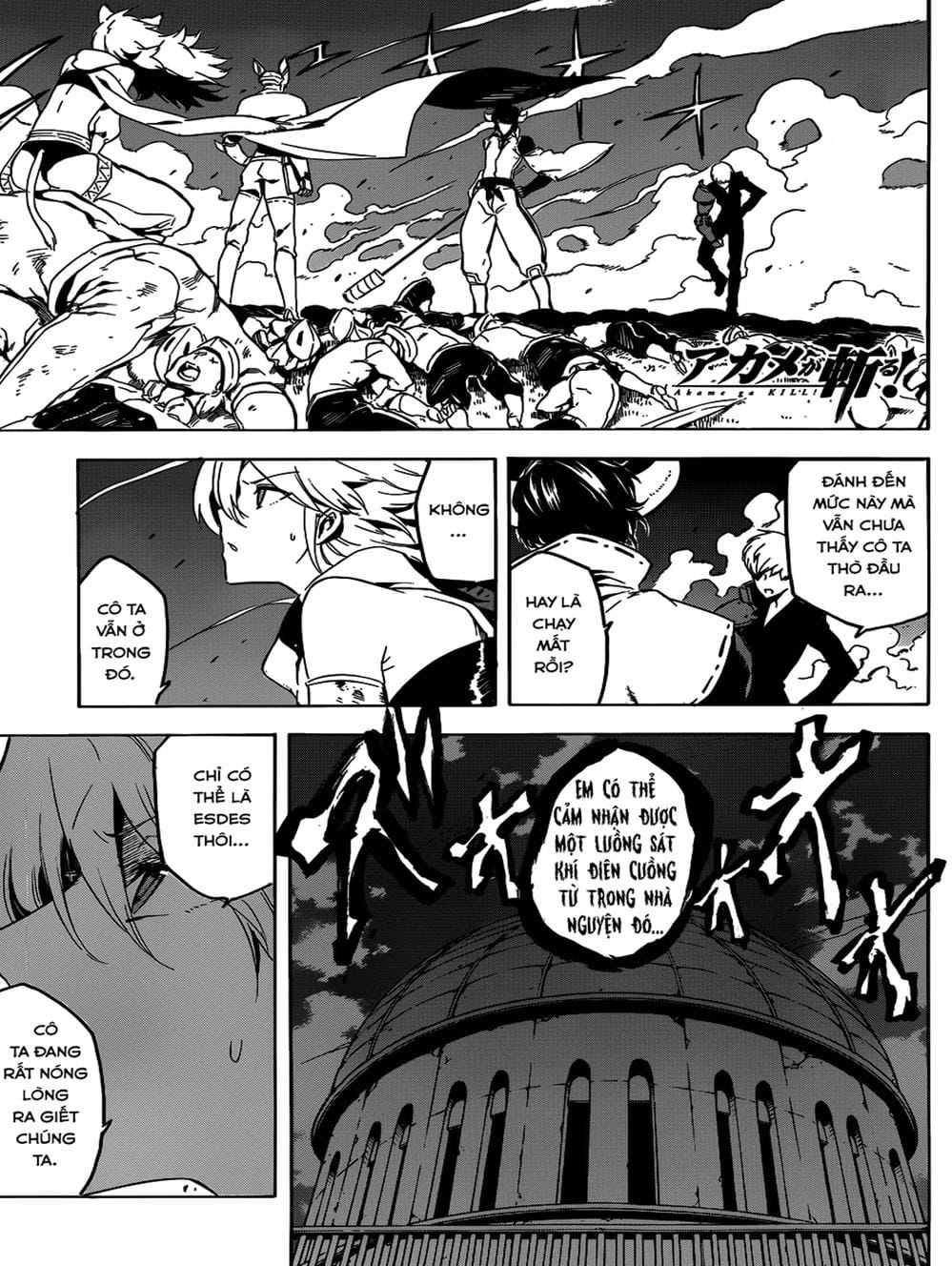 Truyện Tranh Xích Nhãn Sát Thủ - Akame Ga Kill! trang 7