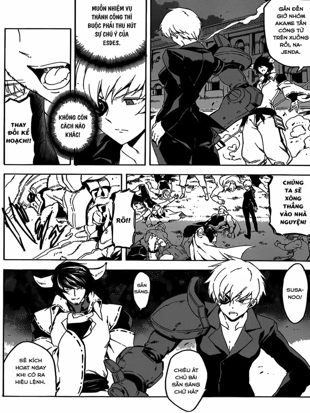 Truyện Tranh Xích Nhãn Sát Thủ - Akame Ga Kill! trang 7