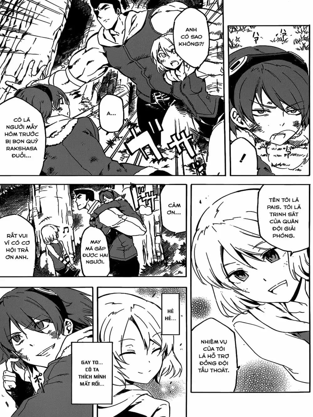 Truyện Tranh Xích Nhãn Sát Thủ - Akame Ga Kill! trang 7