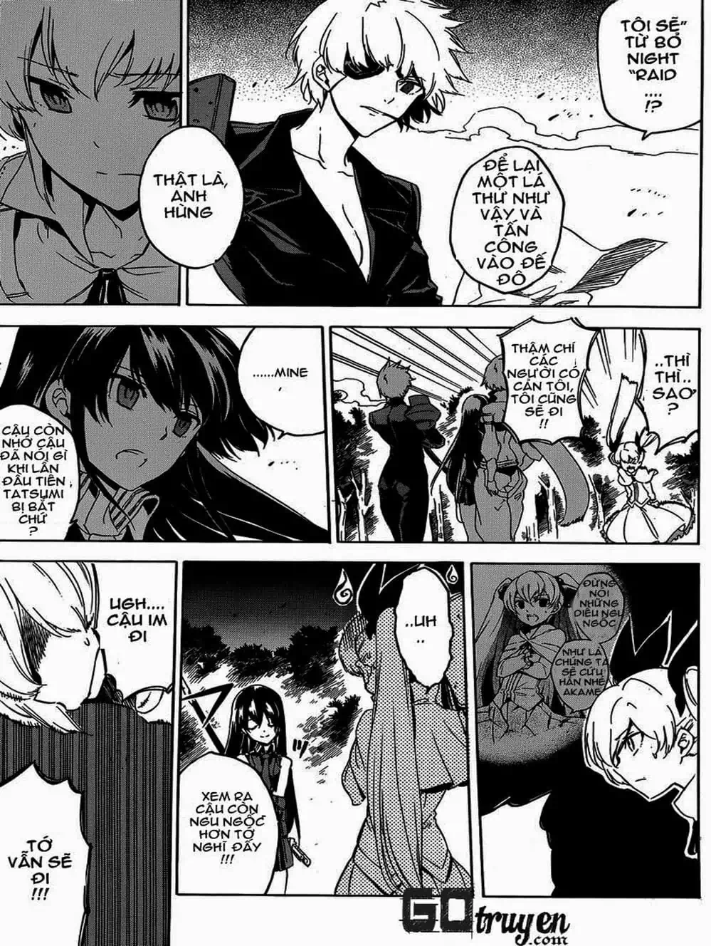 Truyện Tranh Xích Nhãn Sát Thủ - Akame Ga Kill! trang 7