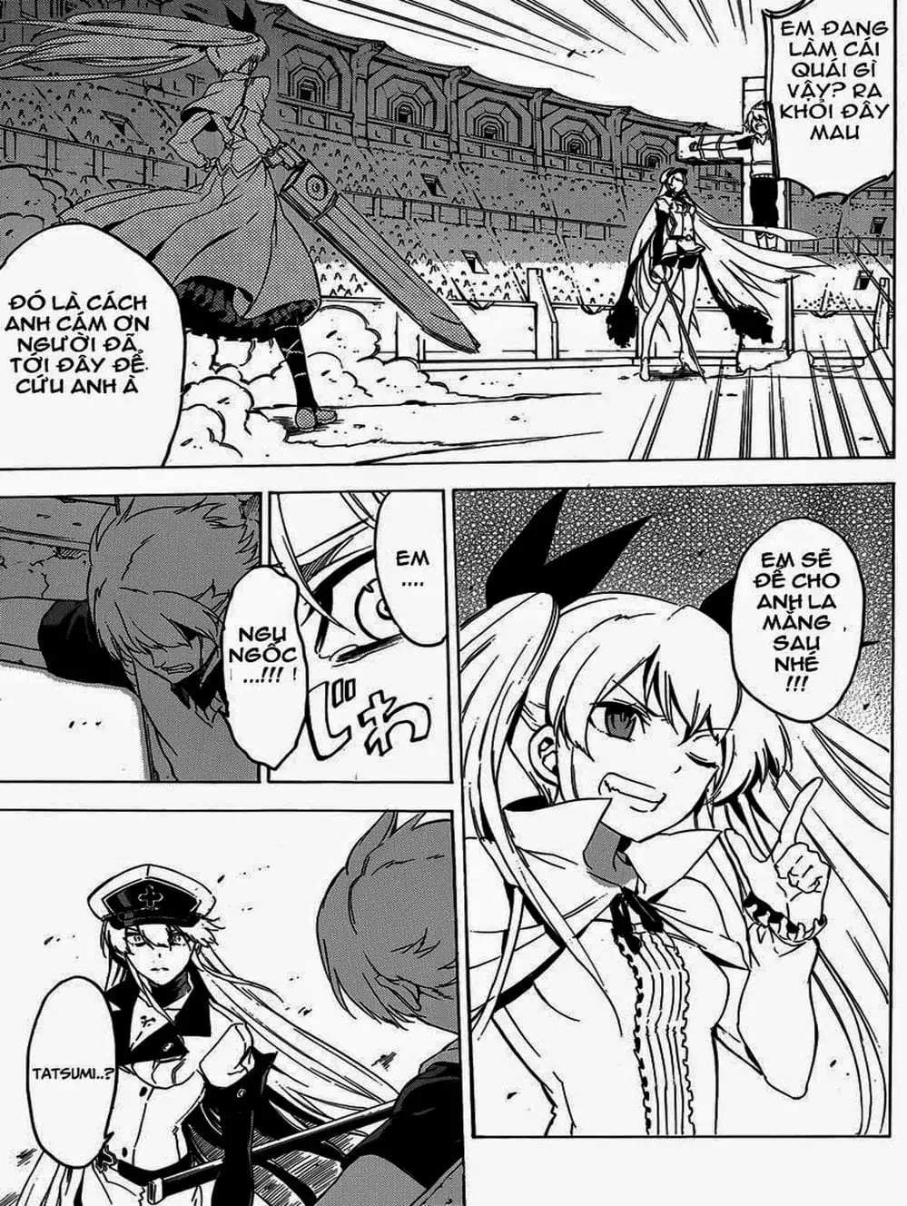 Truyện Tranh Xích Nhãn Sát Thủ - Akame Ga Kill! trang 7