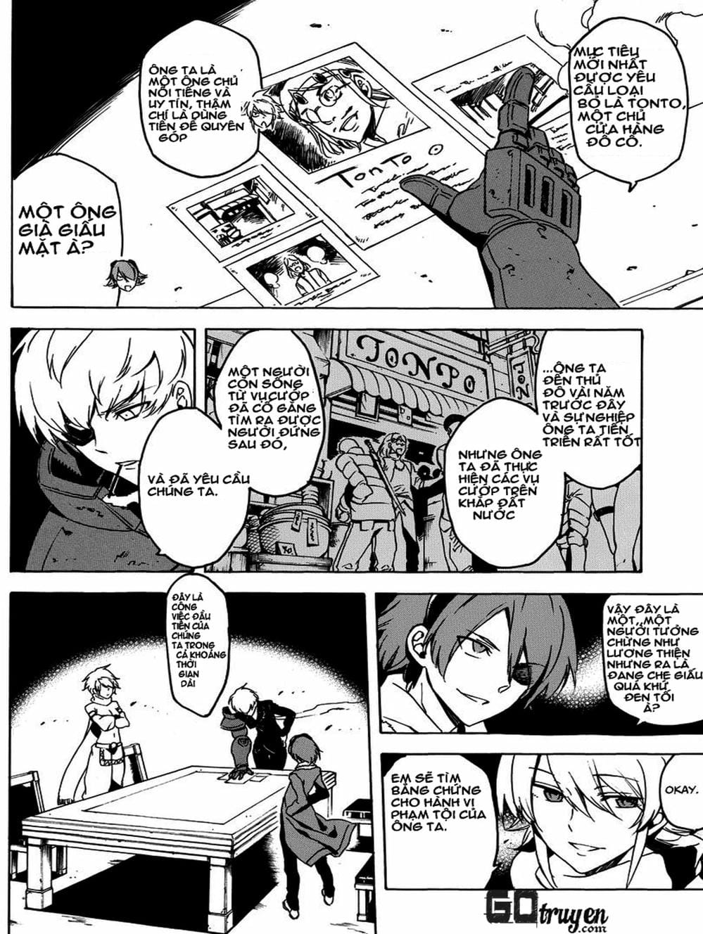 Truyện Tranh Xích Nhãn Sát Thủ - Akame Ga Kill! trang 7