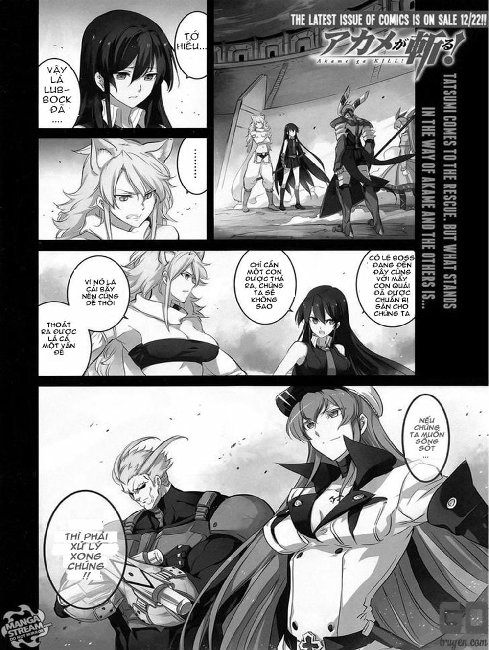 Truyện Tranh Xích Nhãn Sát Thủ - Akame Ga Kill! trang 7