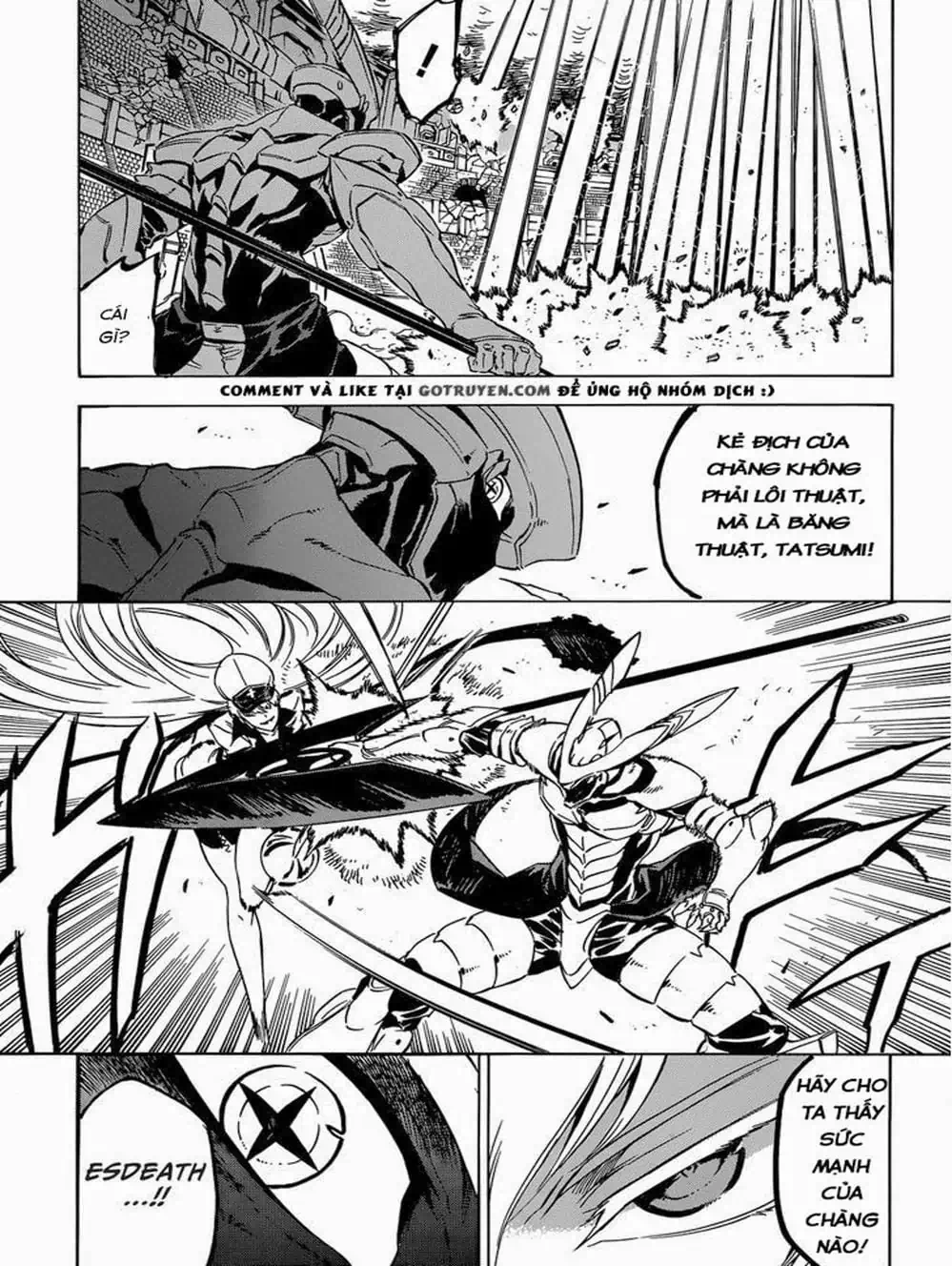 Truyện Tranh Xích Nhãn Sát Thủ - Akame Ga Kill! trang 7