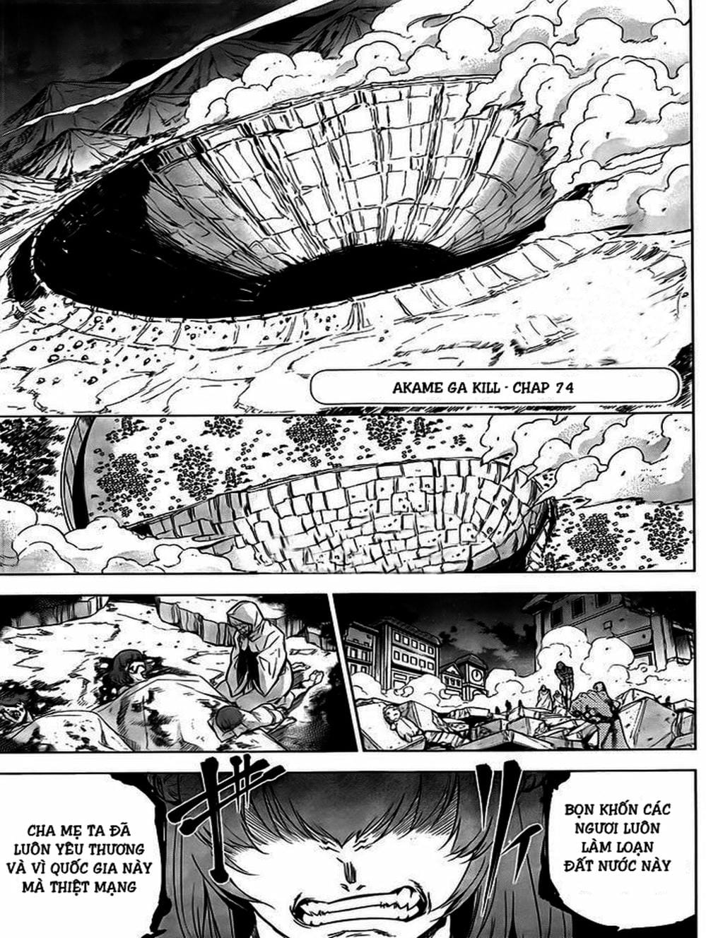 Truyện Tranh Xích Nhãn Sát Thủ - Akame Ga Kill! trang 7