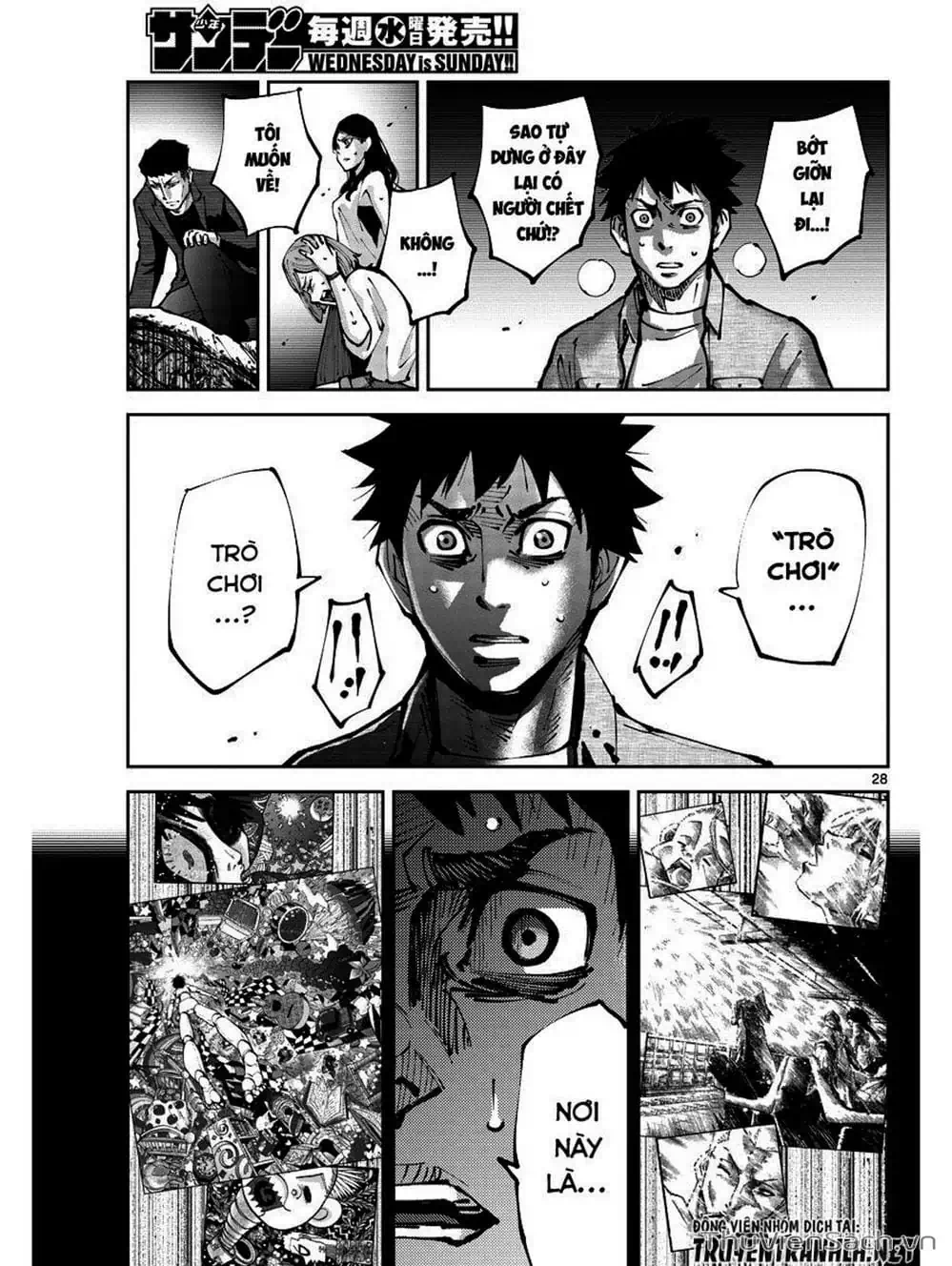 Truyện Tranh Alice In Borderland trang 4