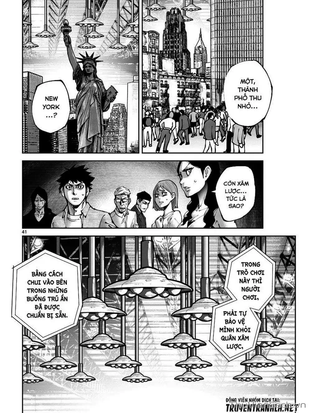 Truyện Tranh Alice In Borderland trang 4