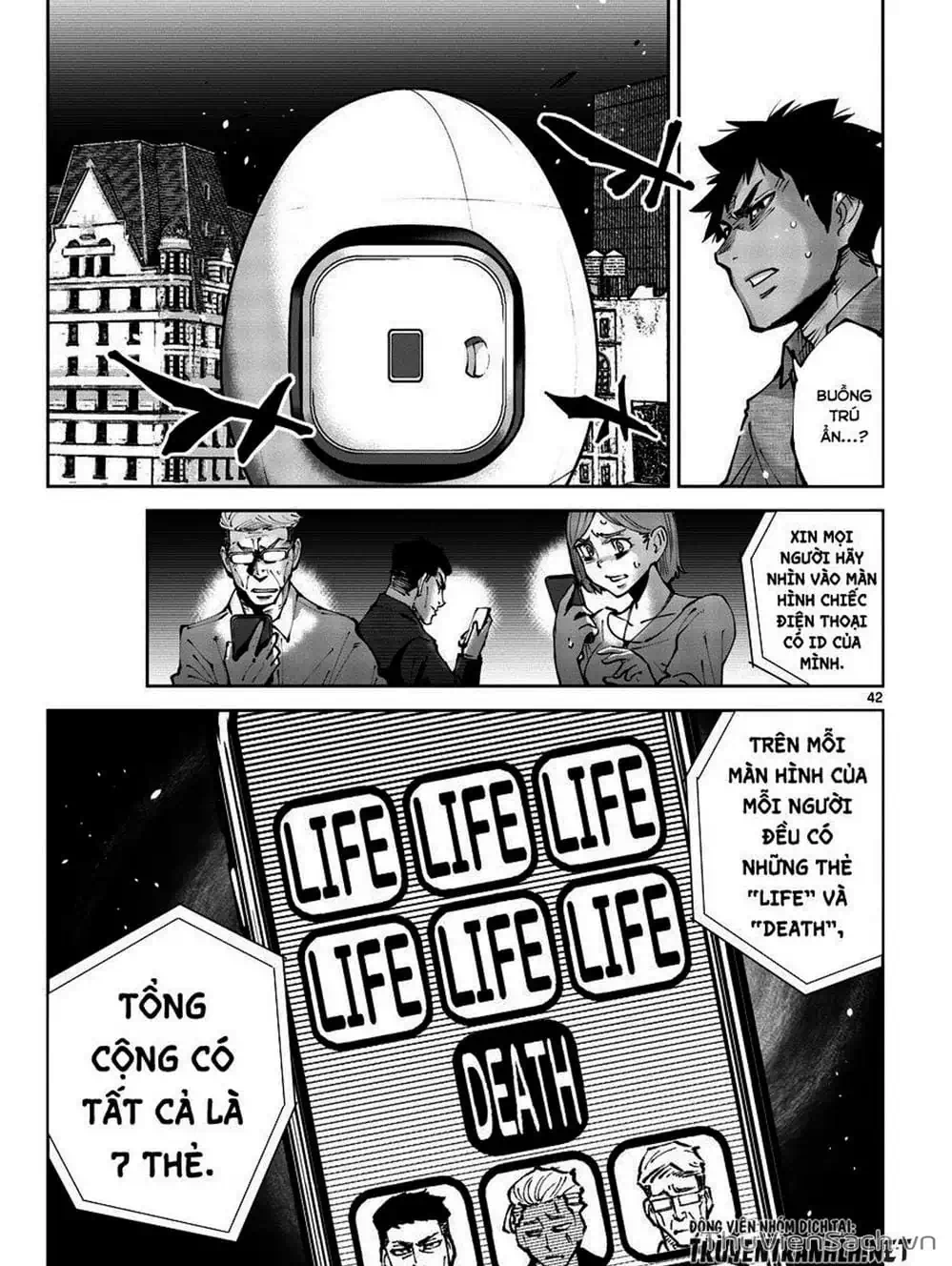 Truyện Tranh Alice In Borderland trang 4