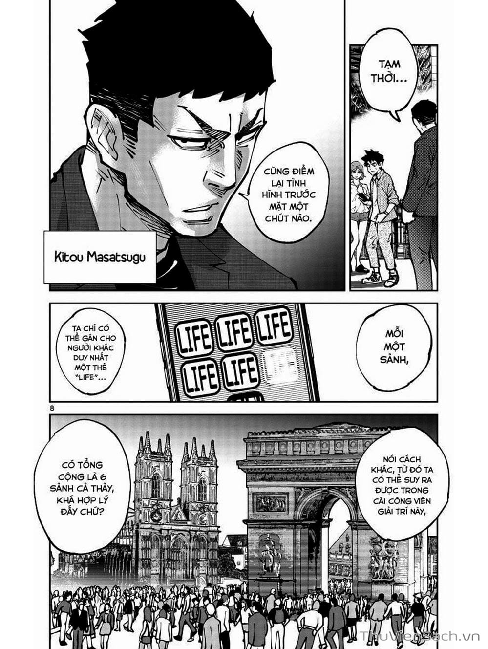 Truyện Tranh Alice In Borderland trang 4