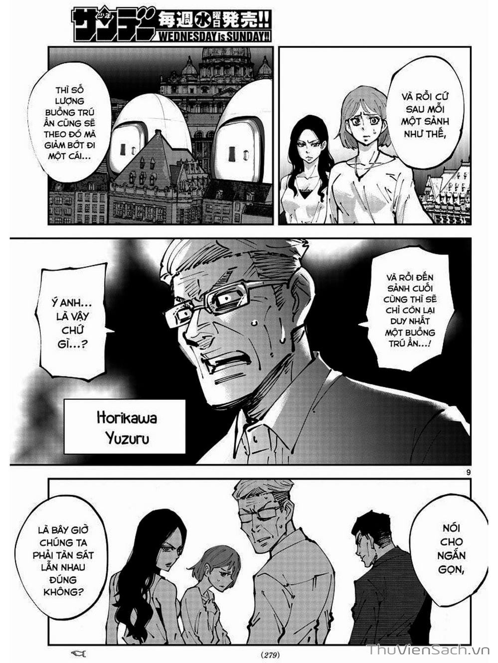 Truyện Tranh Alice In Borderland trang 4