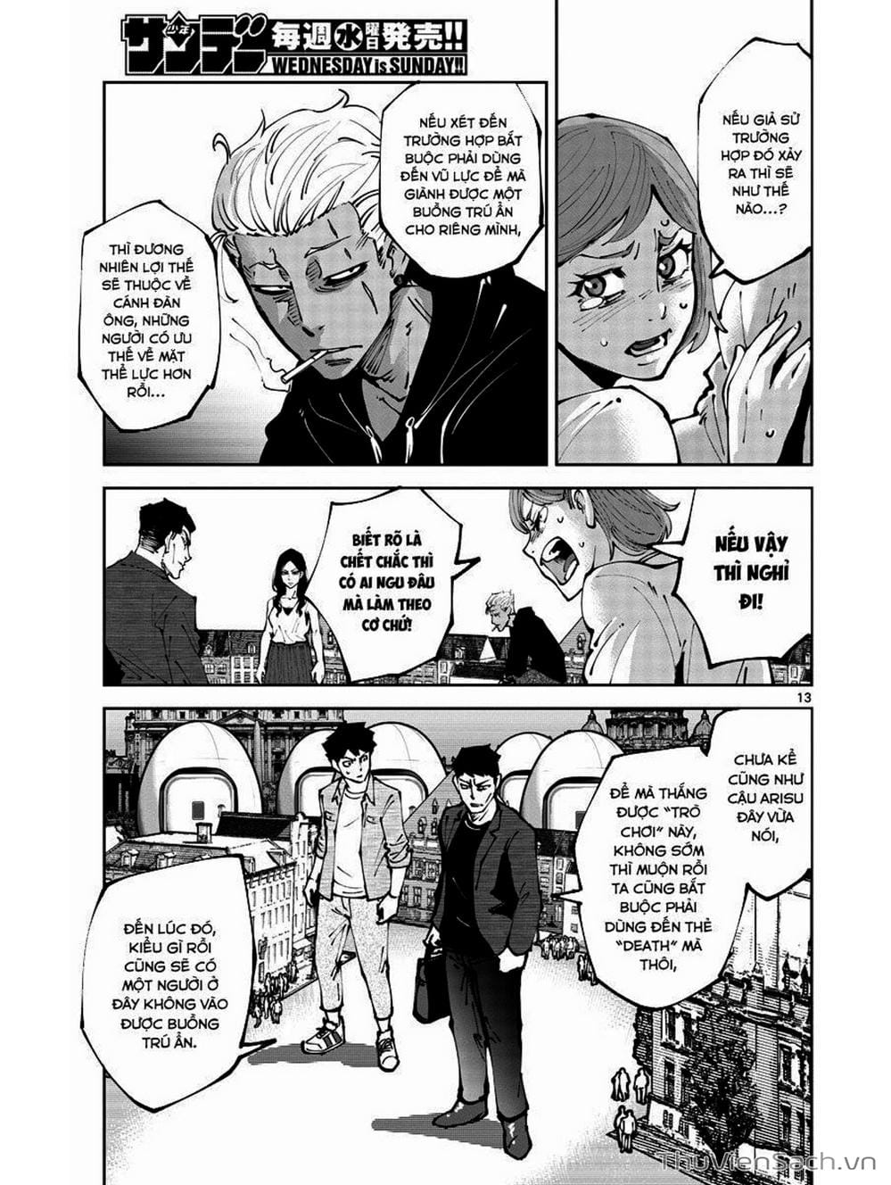 Truyện Tranh Alice In Borderland trang 4