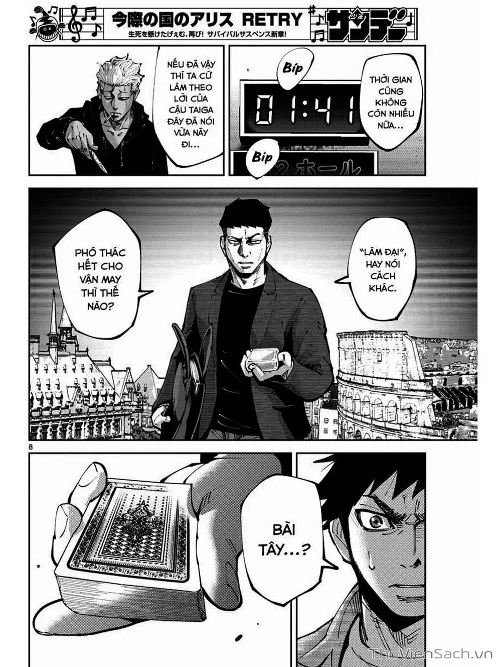 Truyện Tranh Alice In Borderland trang 4