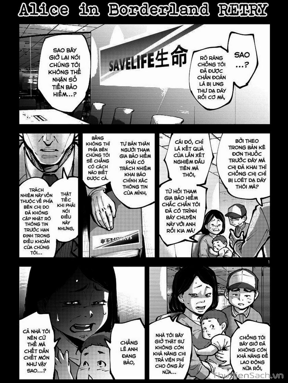 Truyện Tranh Alice In Borderland trang 4