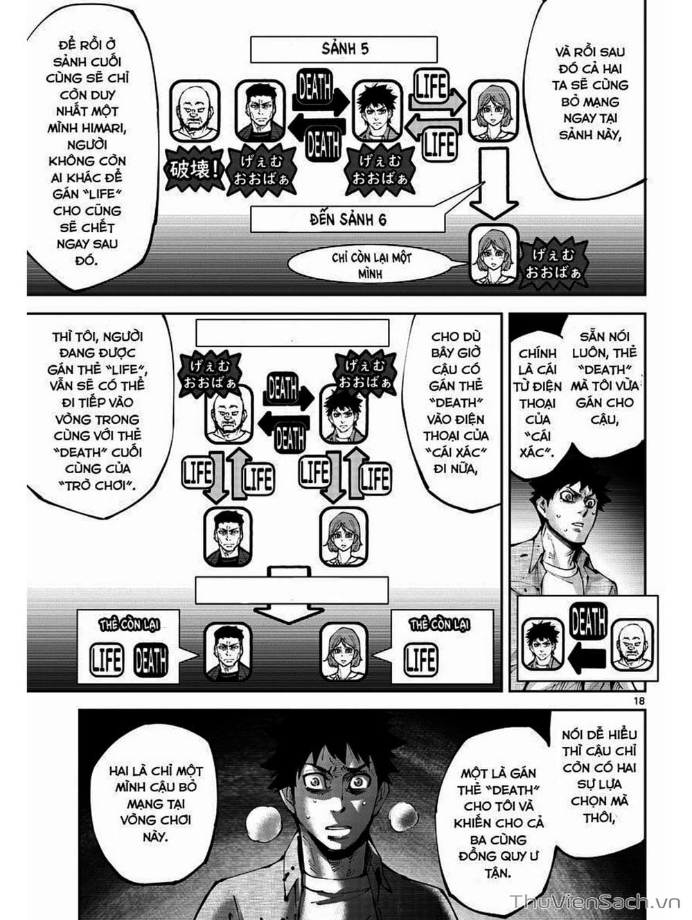 Truyện Tranh Alice In Borderland trang 4