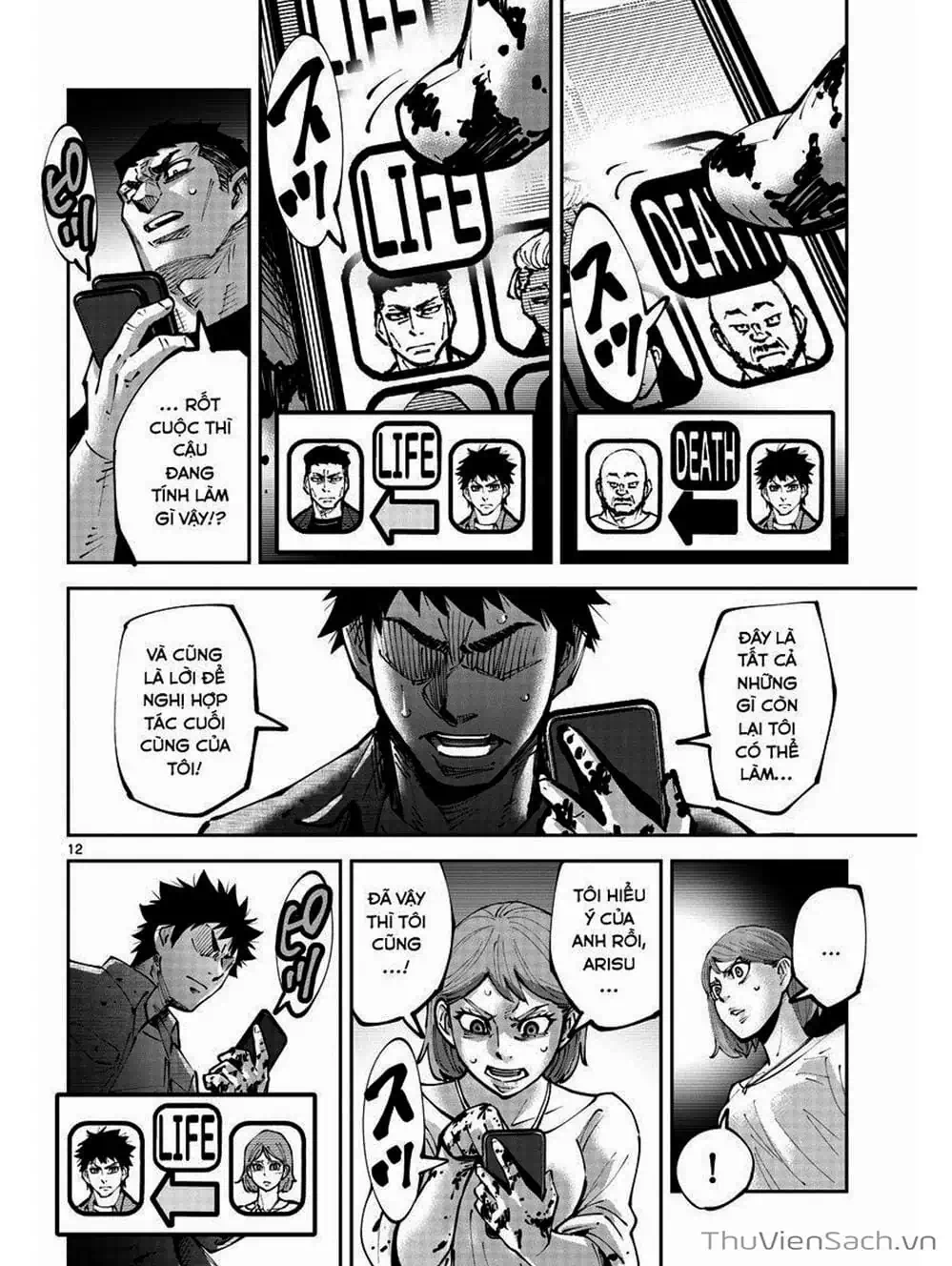 Truyện Tranh Alice In Borderland trang 4