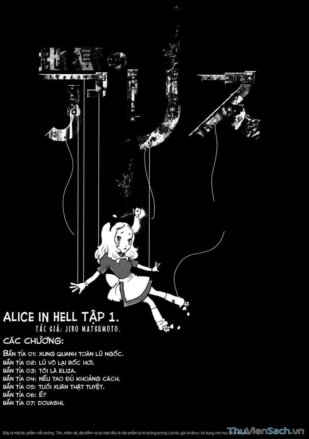 Truyện Tranh Alice Ở Địa Ngục - Alice In Hell trang 5