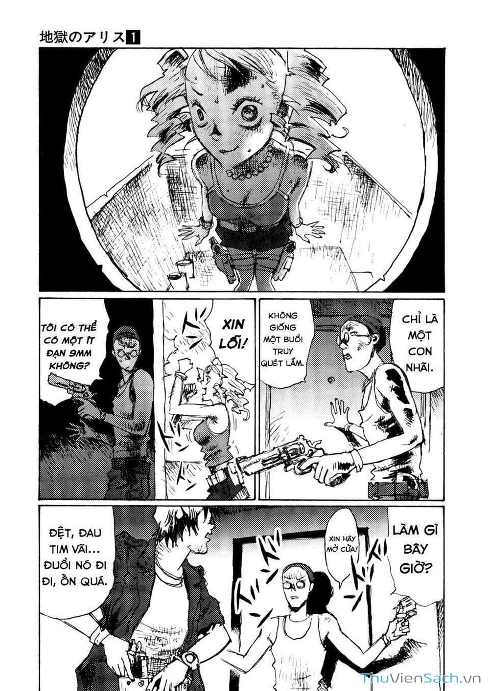 Truyện Tranh Alice Ở Địa Ngục - Alice In Hell trang 5