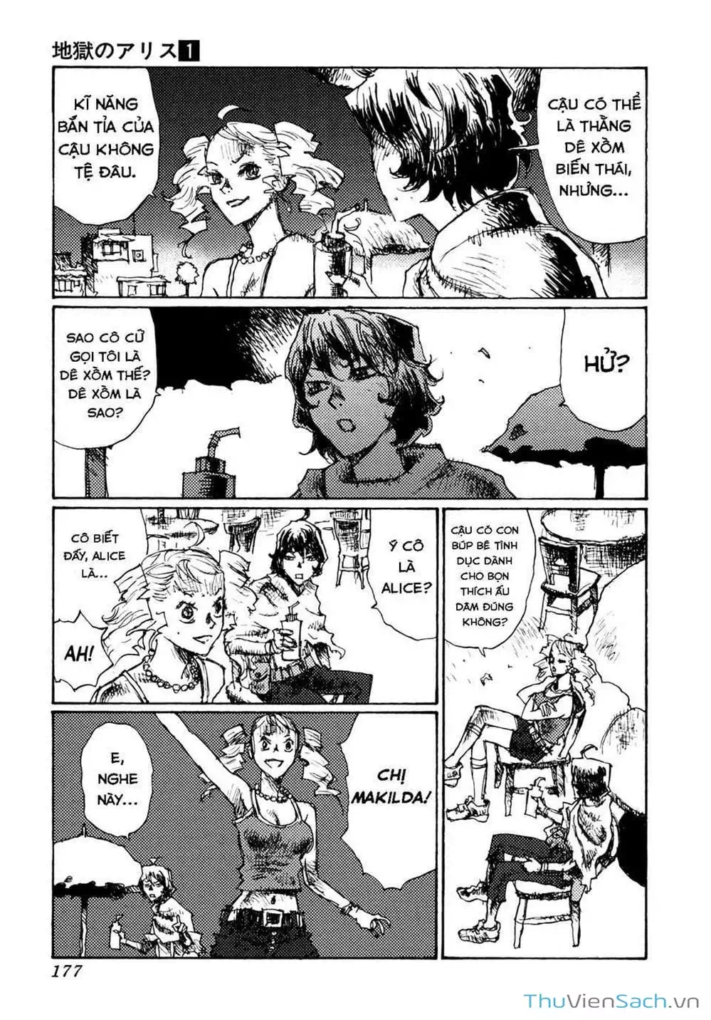 Truyện Tranh Alice Ở Địa Ngục - Alice In Hell trang 5