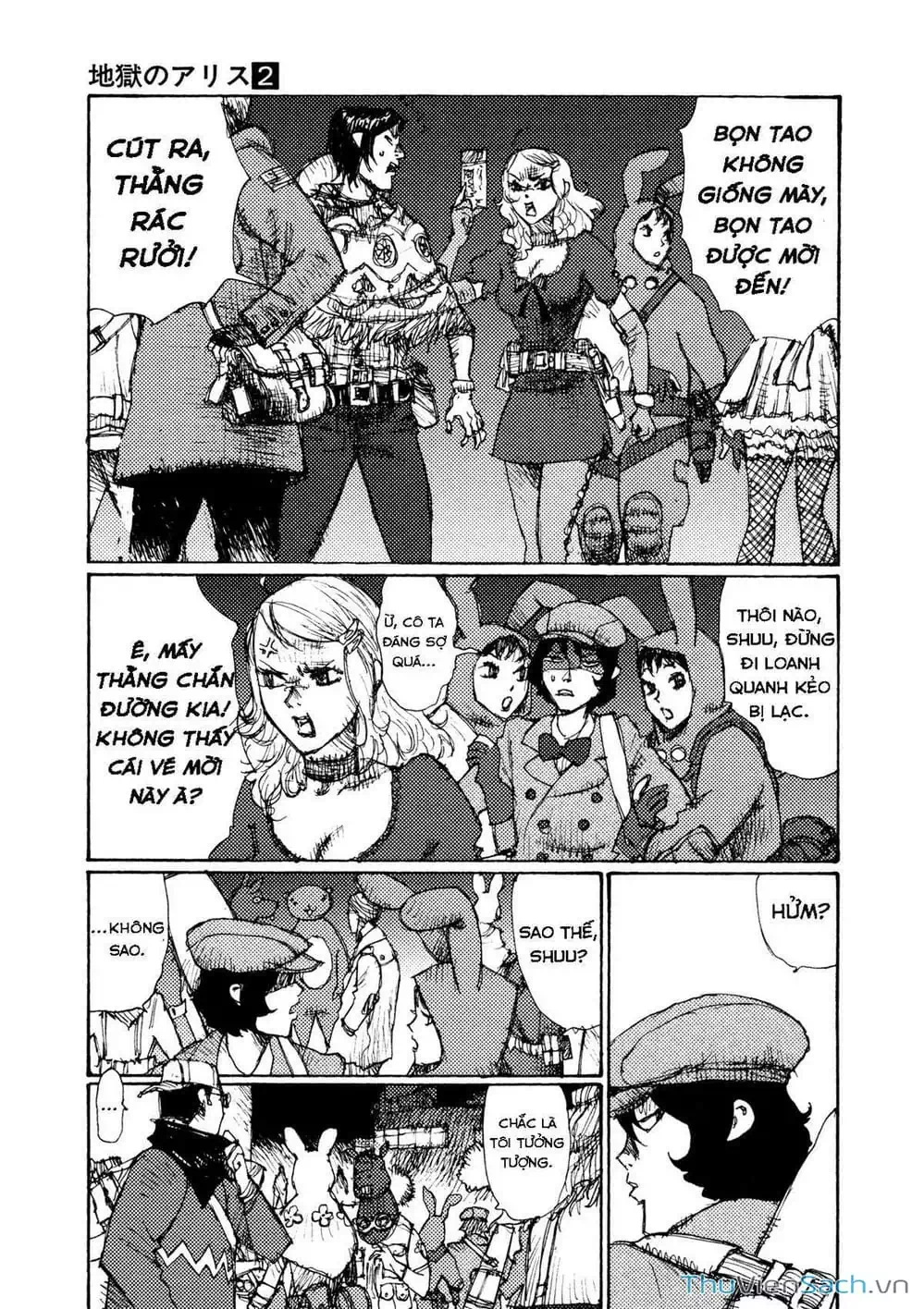 Truyện Tranh Alice Ở Địa Ngục - Alice In Hell trang 5