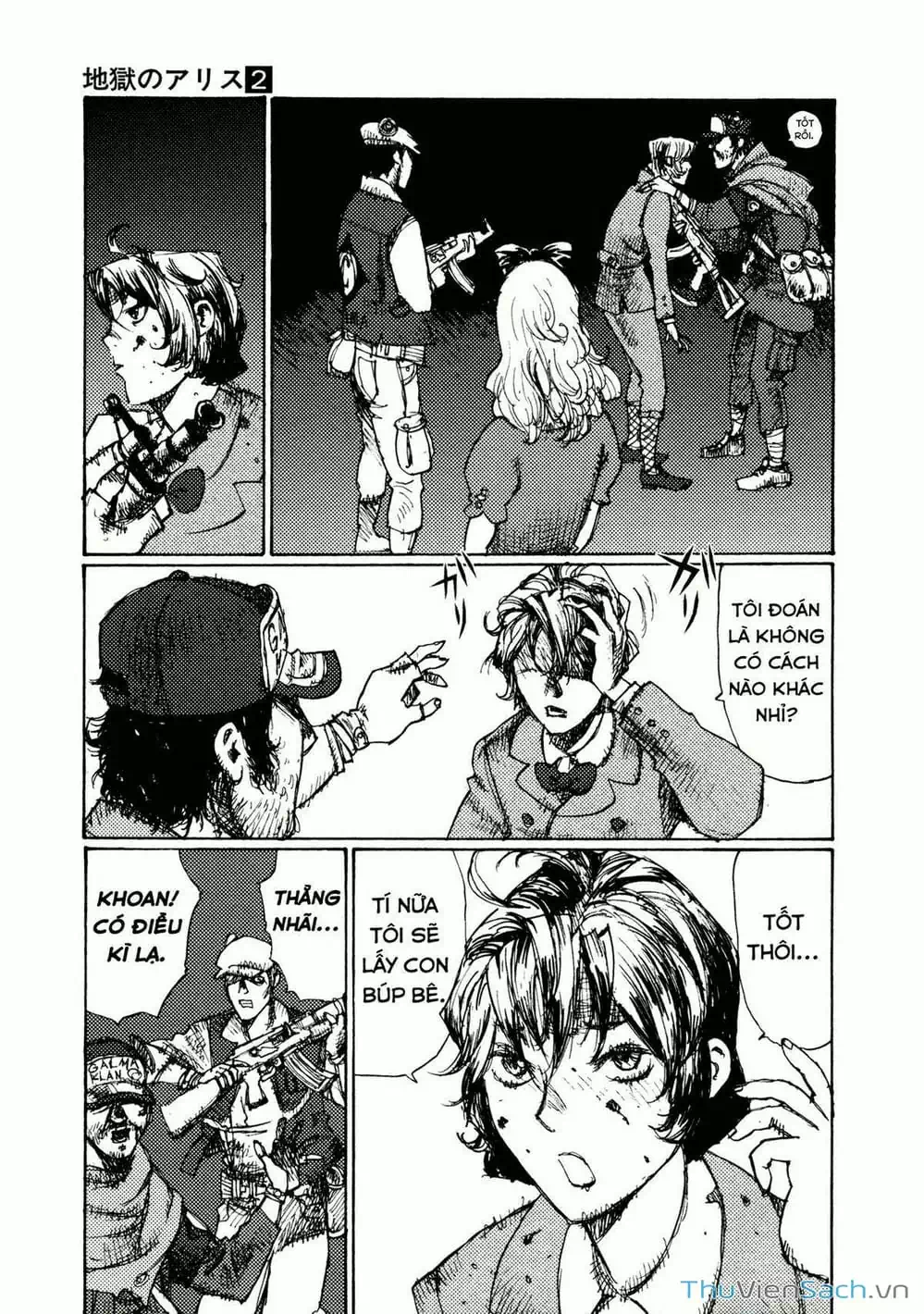 Truyện Tranh Alice Ở Địa Ngục - Alice In Hell trang 5