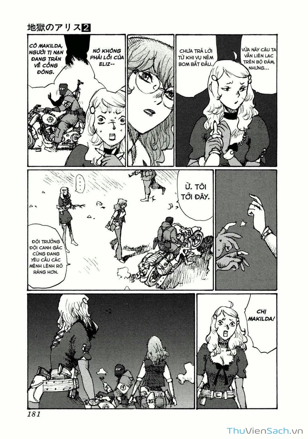 Truyện Tranh Alice Ở Địa Ngục - Alice In Hell trang 5