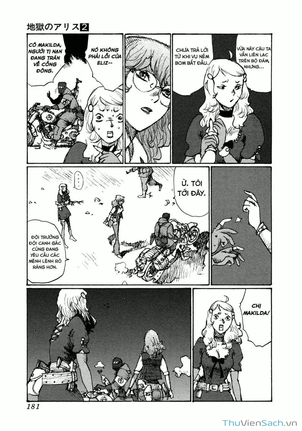 Truyện Tranh Alice Ở Địa Ngục - Alice In Hell trang 5