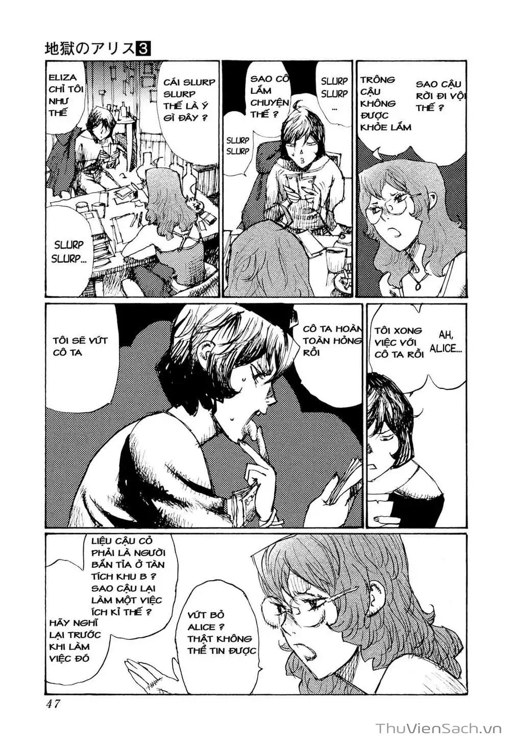 Truyện Tranh Alice Ở Địa Ngục - Alice In Hell trang 5