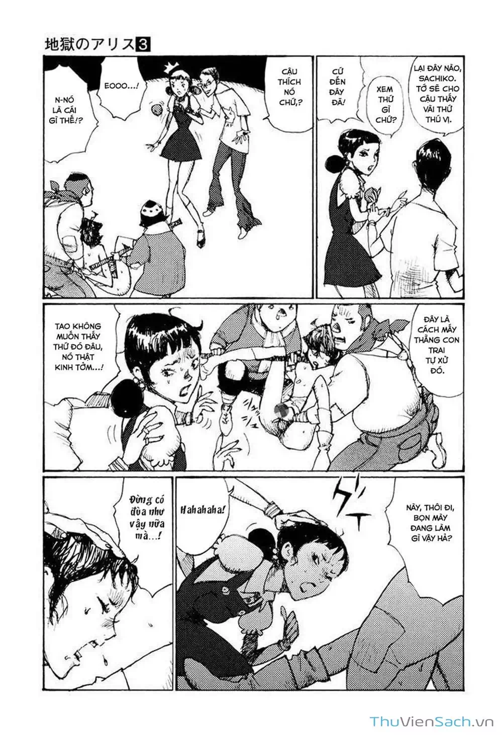 Truyện Tranh Alice Ở Địa Ngục - Alice In Hell trang 5