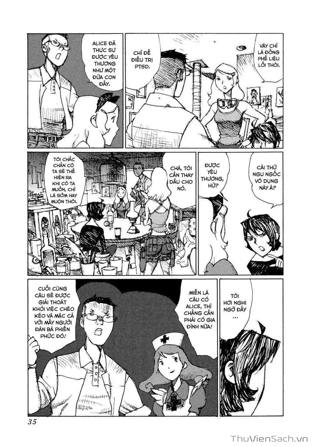 Truyện Tranh Alice Ở Địa Ngục - Alice In Hell trang 5