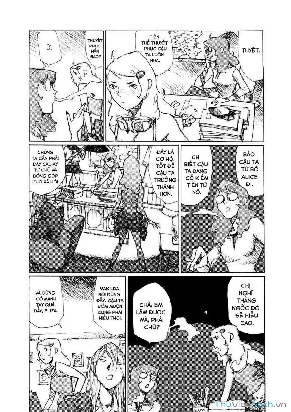 Truyện Tranh Alice Ở Địa Ngục - Alice In Hell trang 5