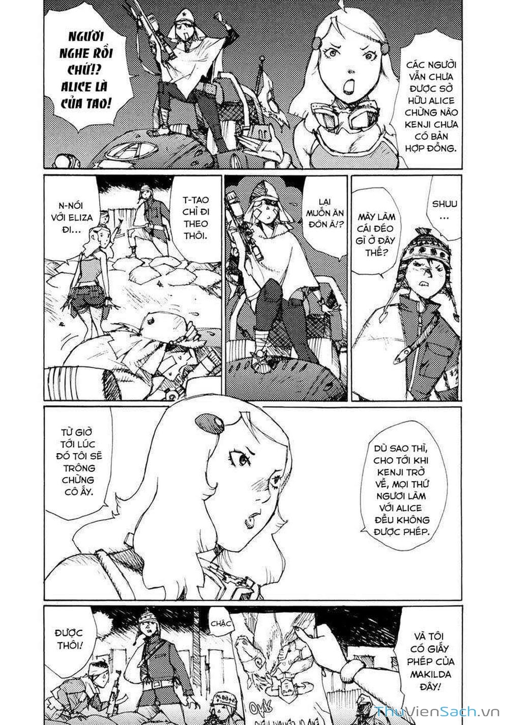 Truyện Tranh Alice Ở Địa Ngục - Alice In Hell trang 5
