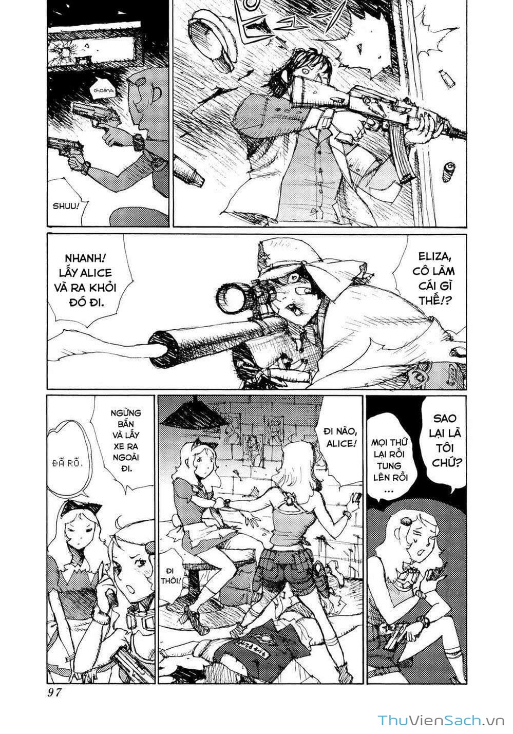 Truyện Tranh Alice Ở Địa Ngục - Alice In Hell trang 5